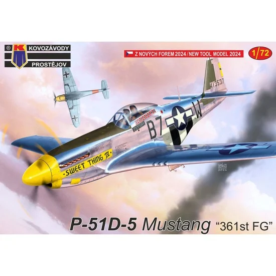 Kovozavody M0442 1/72 P-51D-5 Mustang ''361st FG'' Fighter