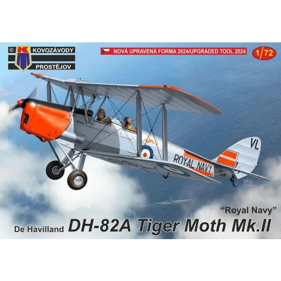 Kovozavody M0443 1/72 de Havilland DH-82A Tiger Moth Mk.II ''Royal Navy'' Trainer