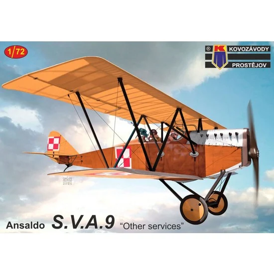 Kovozavody M0446 1/72 Ansaldo S.V.A.9 ''Other services'' Reconnaissance Aircraft - Model Planes