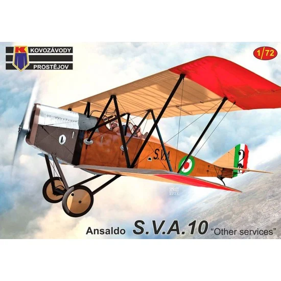 Kovozavody M0448 1/72 Ansaldo S.V.A. 10 ''Other services'' Reconnaissance Aircraft - Model Planes