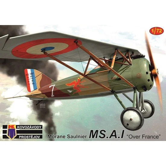 Kovozavody M0453 1/72 Morane Saulnier MS.A.I ''Over France'' - Model Planes