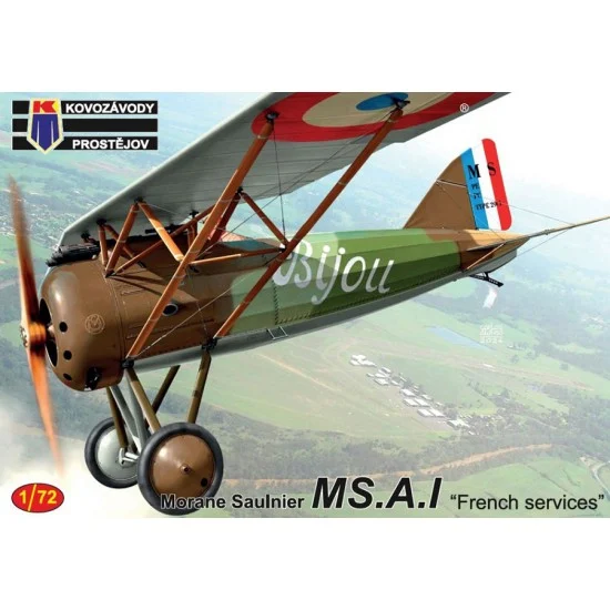 Kovozavody M0454 1/72 Morane Saulnier MS.A.I ''French services'' - Model Planes