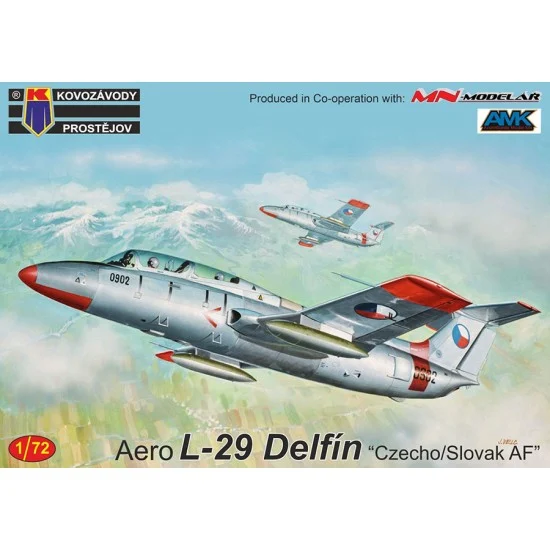 Kovozavody M0458 1/72 Aero L-29 Delfin ''Czecho/Slovak AF''