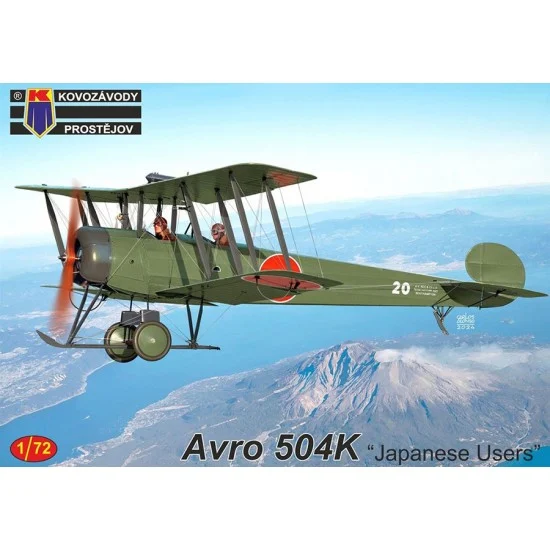Kovozavody M0461 1/72 Avro 504K ''Japanese Users'' Biplane Bomber - Model Planes