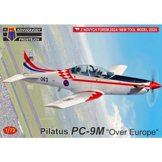Kovozavody M0468 1/72 Pilatus PC-9M ''Over Europe''