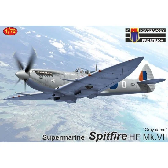 Kovozavody M0479 1/72 Spitfire HF Mk.VII ''Grey camo'' - Model Planes