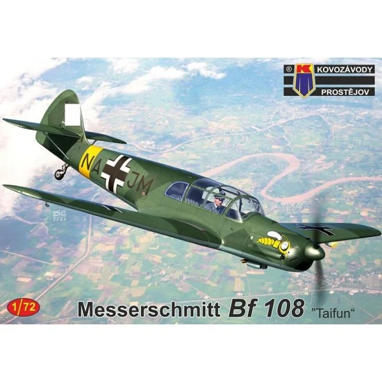 Kovozavody M0481 1/72 Messerschmitt Bf 108 ''Taifun'' - Model Planes