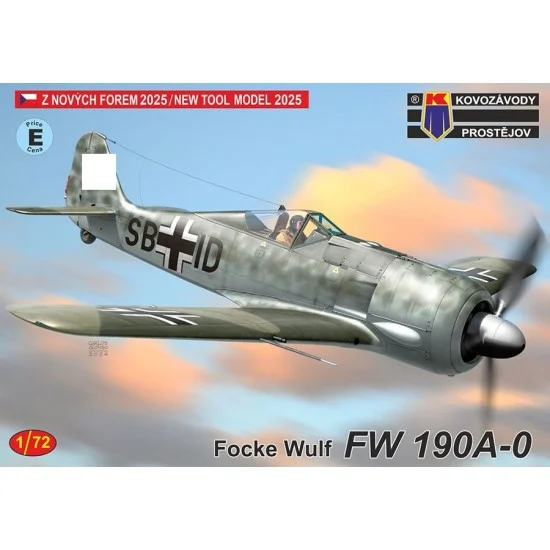Kovozavody M0489 1/72 Focke Wulf Fw 190A-0 Fighter Aircraft