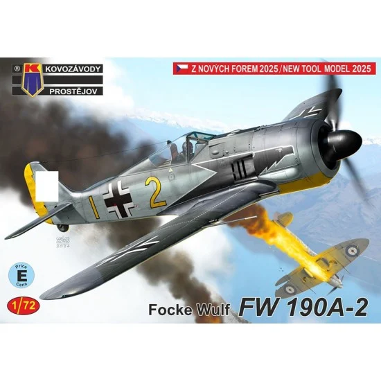 Kovozavody M0490 1/72 Focke Wulf Fw 190A-2 Fighter Aircraft