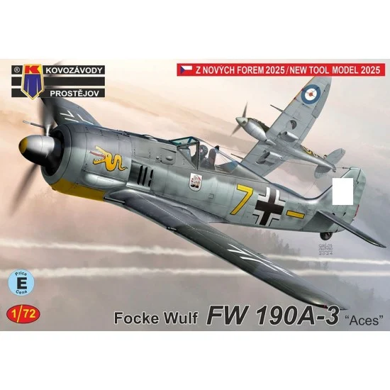 Kovozavody M0491 1/72 Focke Wulf Fw 109A-3 ''Aces'' Fighter Aircraft