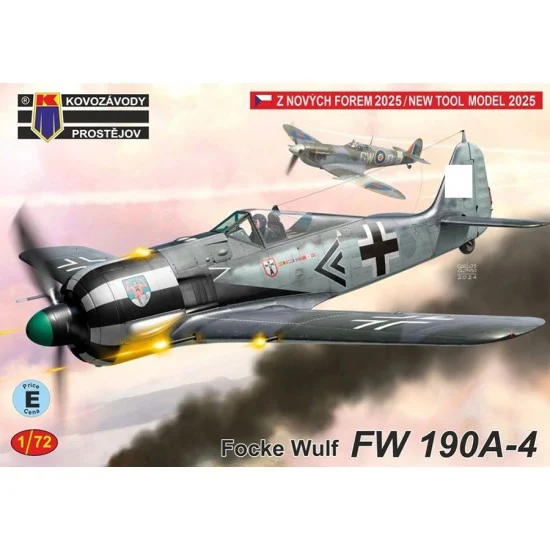 Kovozavody M0492 1/72 Focke Wulf Fw 190A-4 Fighter Aircraft