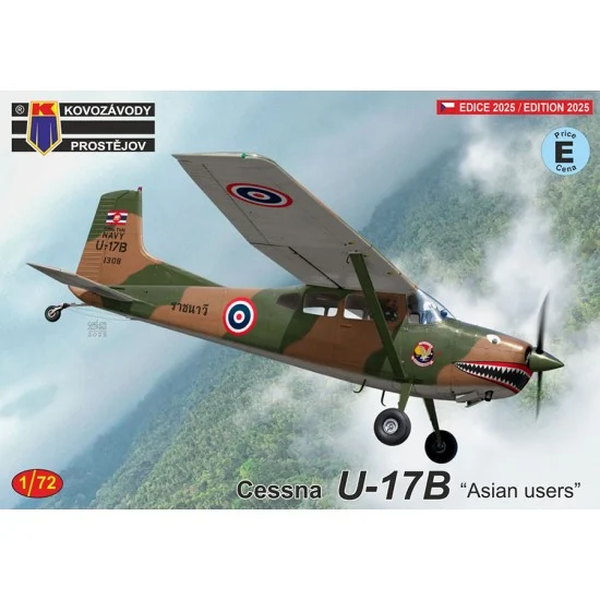 Kovozavody M0495 1/72 Cessna U-17B Skywagon ''Asian users''