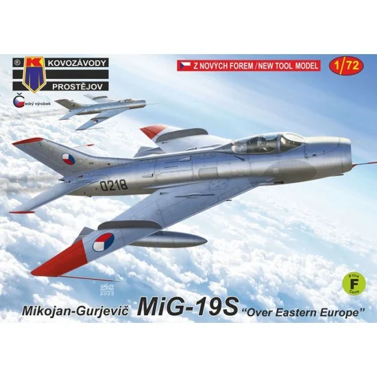 Kovozavody M0496 1/72 Mikoyan-Gurevich MiG-19S ''Over Eastern Europe''