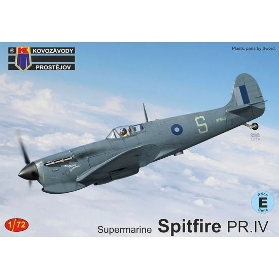 Kovozavody M0500 1/72 Supermarine Spitfire PR.IV Fighter - Model Planes