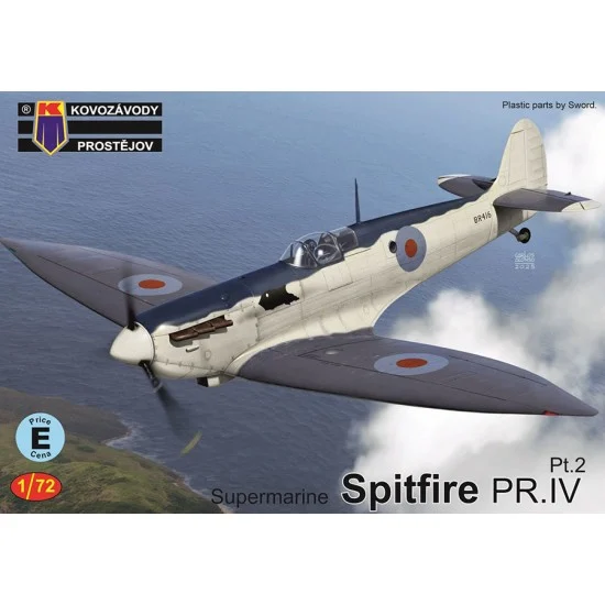 Kovozavody M0501 1/72 Supermarine Spitfire PR.IV Fighter Pt.2 - Model Planes
