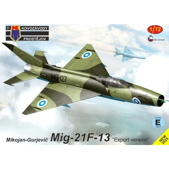Kovozavody 0504 1/72 Mikoyan-Gurevich MiG-21F-13 Export version