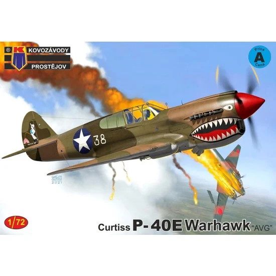 Kovozavody M0509 1/72 Curtiss P-40E Warhawk Fighter