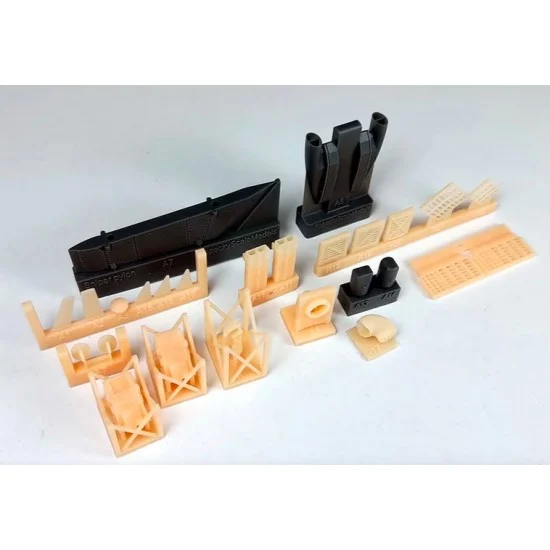 Kopecky Scale Models 32023 1/32 McDonnell Douglas F-15E Eagle Upgrade Detail set for Tamiya kit