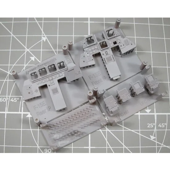 Kopecky Scale Models 32029 1/32 F-15E Strike Eagle Instrument Panels for Tamiya kits