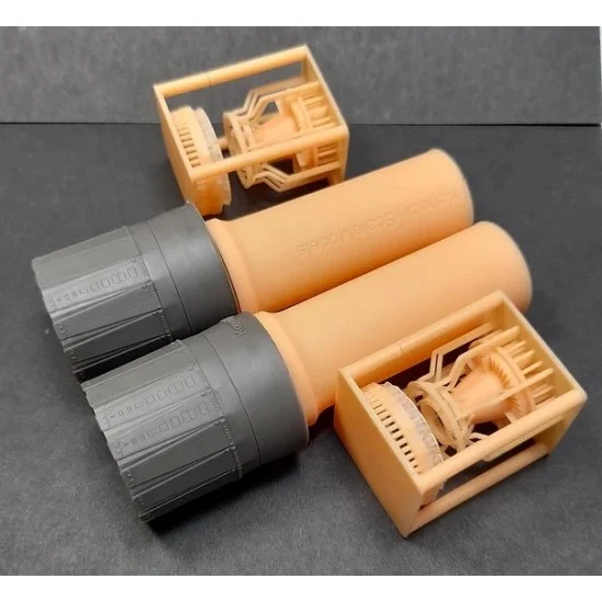 Kopecky Scale Models 32034 1/32 F-4 E/E/G/J/S Phantom II Exhaust Nozzles for Tamiya kit (2pcs)
