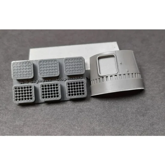 Kopecky Scale Models 32037 1/32 A-4 Skyhawk Dispensers (empty/full) for Trumpeter kit