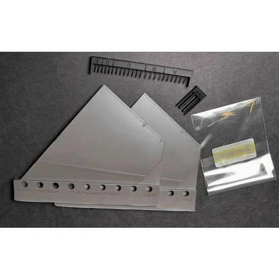 Kopecky Scale Models 32038 1/32 F-16 Fighting Falcon Horizontal Stabilizers "Smooth Surface"