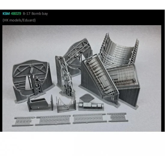 Kopecky Scale Models 48029 1/48 B-17 Flying Fortress Bomb Bay for HK Models