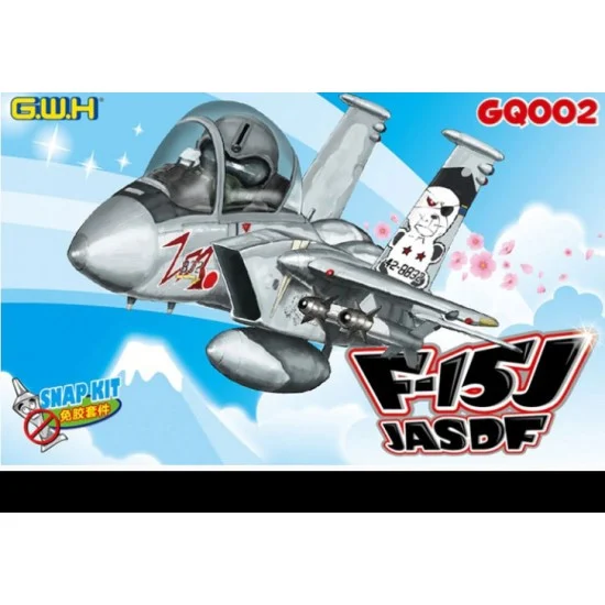 Great Wall Hobby GQ002 Q-Version Cartoon Series JASDF Mitsubishi F-15J [Snap-fit]