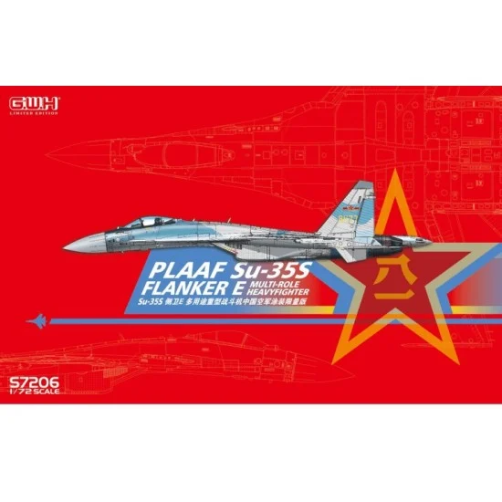 Great Wall Hobby S7206 1/72 PLAAF Sukhoi Su-35S Flanker E Multirole Fighter