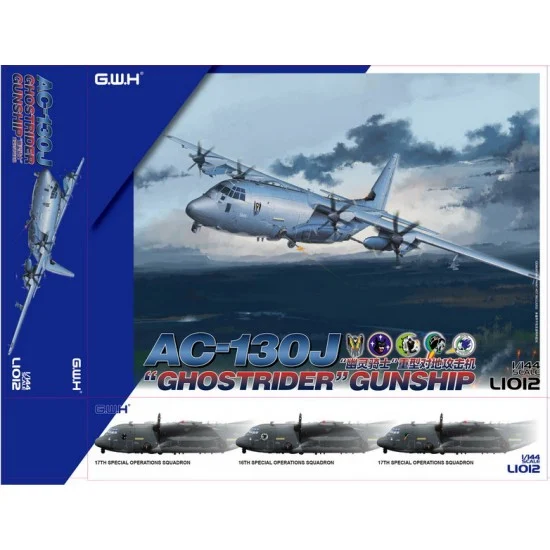 Great Wall Hobby L1012 1/144 USAF AC-130J Ghostrider Gunship