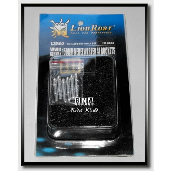 Great Wall Hobby L3502 1/35 Rockets for 150mm Nebelwerfer 41 - Military Vehicles & Tanks