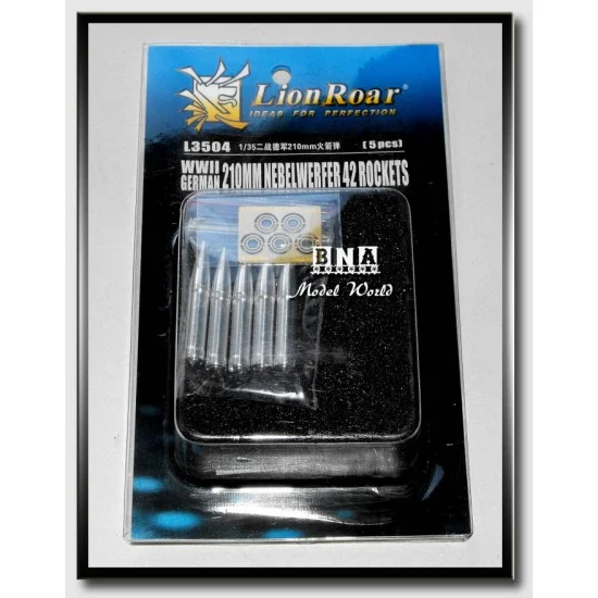 Great Wall Hobby L3504 1/35 Rockets for 210mm Nebelwerfer 41 - Military Vehicles & Tanks