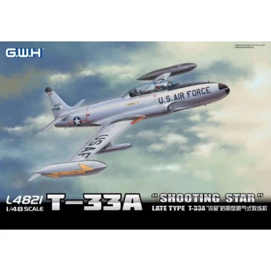 Great Wall Hobby L4821 1/48 Lockheed T-33A "Shooting Star" Late Type T-33