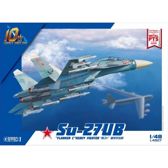 Great Wall Hobby L4827 1/48 Sukhoi Su-27UB Flanker C Heavy Fighter
