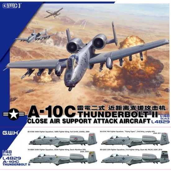 Great Wall Hobby L4829 1/48 US AF Fairchild Republic A-10C Thunderbolt II