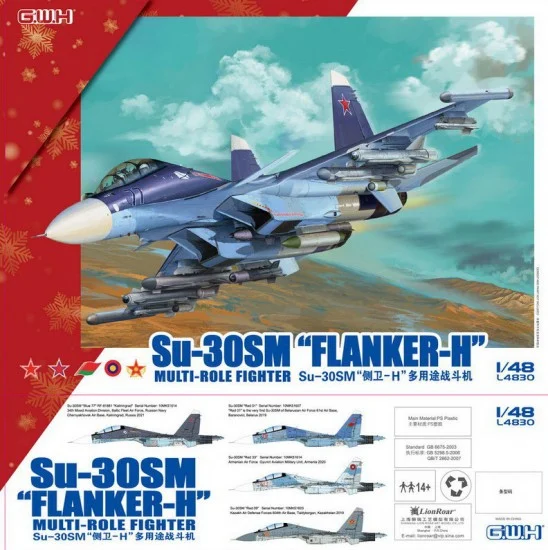 Great Wall Hobby L4830 1/48 Sukhoi Su-30SM Flanker-H Multi-role Fighter