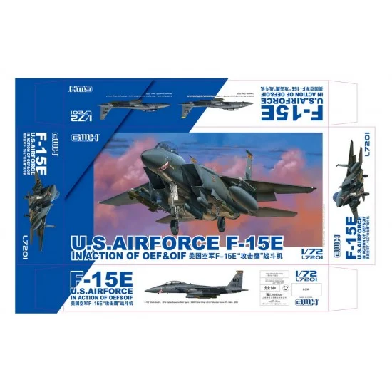 Great Wall Hobby L7201 1/72 USAF McDonnell Douglas F-15E In Action of OEF & OIF