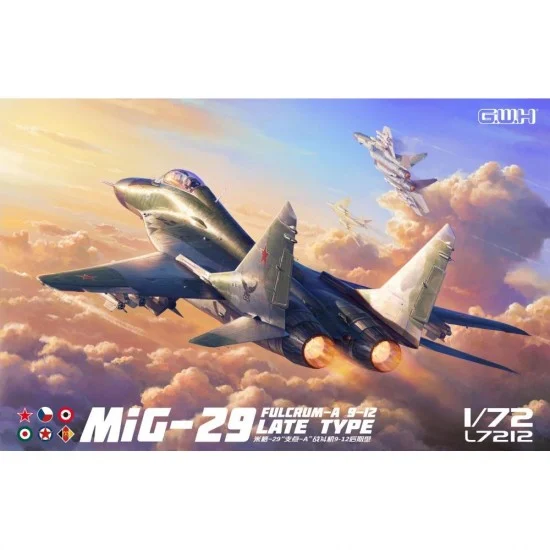 Great Wall Hobby L7212 1/72 Mikoyan MiG-29 9-12 Late Type Fulcrum-A 9-12