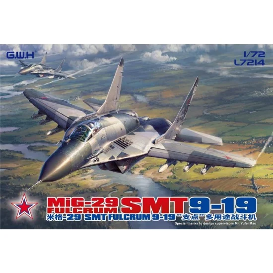 Great Wall Hobby L7214 1/72 Mikoyan MiG-29 9-19 SMT Fulcrum Fighter