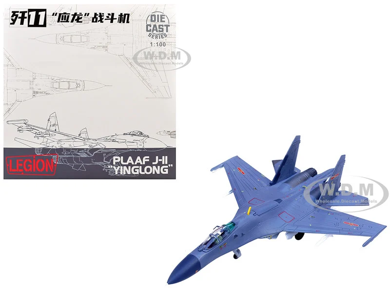 Shenyang J-11B Yinglong Aircraft "61021, Northern Theater Command" (2019) People's Liberation Army Air Force 1/100 Diecast Model Airplane by Legion