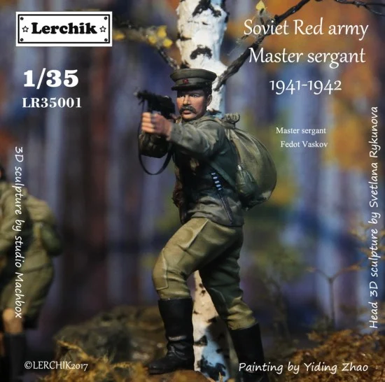Lerchik 35001 1/35 Soviet Red Army Master Sergeant 1941-1943