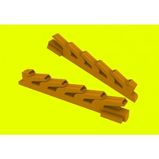 LF Models LF3D7203 1/72 Messerschmitt Bf 109E-1/3/4/7 Exhaust Stacks for AZ Model kit