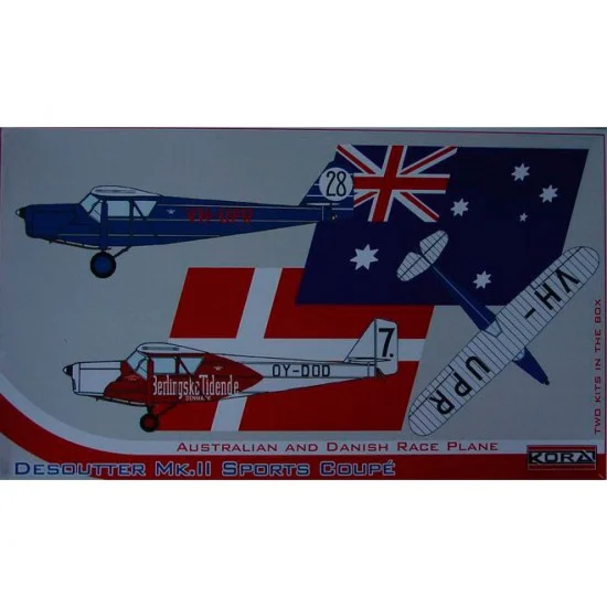 LF Models 72170 1/72 Desoutter Mk.II Sports Coupe-Australian and Danish [KARA]