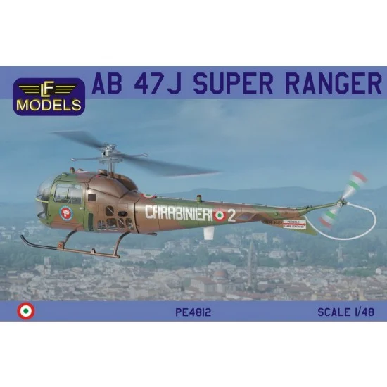 LF Models PE4812 1/48 AB 47J Super Ranger (Carabinieri, SAR rescue, Italian AF) - Model Planes