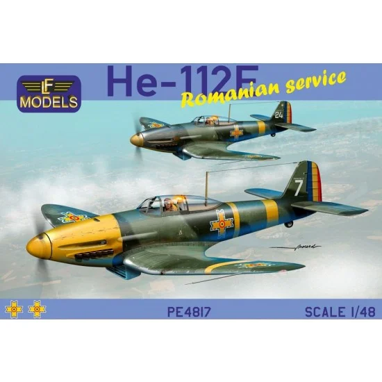 LF Models PE4817 1/48 Heinkel He 112E Romanian service - Model Planes