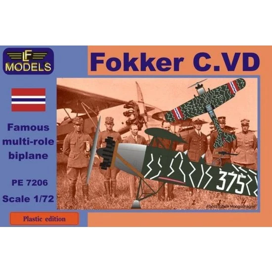 LF Models PE7206 1/72 Fokker C.VD Norway A.W. Sidelley Panther Engine - Model Planes