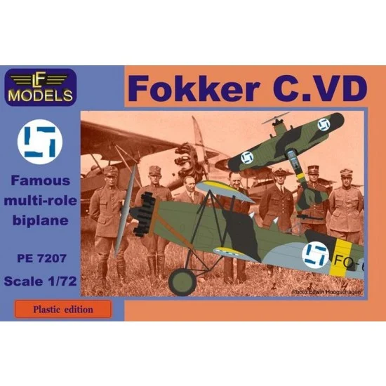 LF Models PE7207 1/72 Fokker C.VD Finland A.W. Sidelley Panther Engine - Model Planes