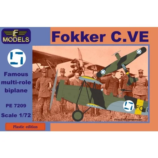 LF Models PE7209 1/72 Fokker C.VE Finland Bristol Mercury Engine - Model Planes