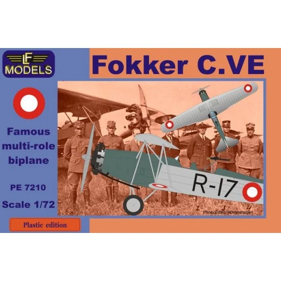 LF Models PE7210 1/72 Fokker C.VE Denmark Bristol Jupiter Engine - Model Planes