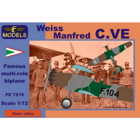 LF Models PE7219 1/72 Weiss Manfred C.VE Royal Hungarian AF service - Model Planes